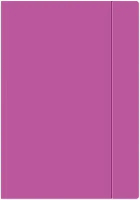 Obrázek produktu pro Pořadač Interdruk s gumičkou, formát A4, barva Fluo Purple
