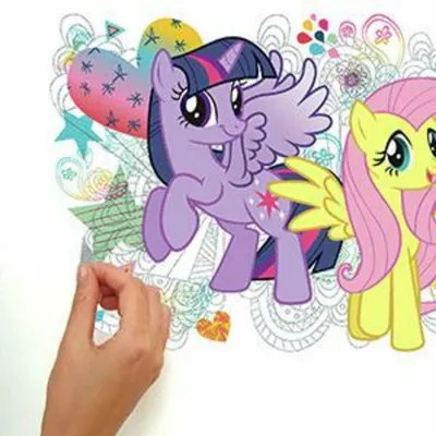 Produktbild von XL Wandaufkleber My Little Pony