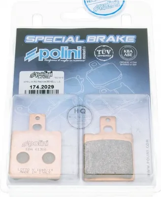 Produktbild von Bremsbelag Polini 56,3 x 39,5 x 7 mm mit ABE für Yamaha Aerox 50 ab Bj. 1999