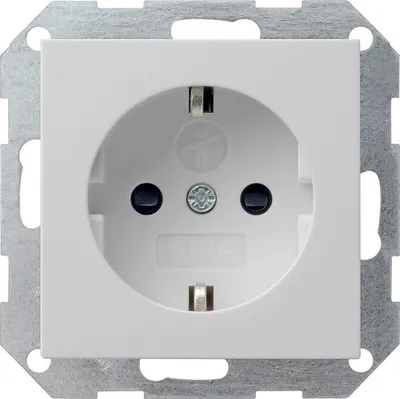 Produktbild von Gira SCHUKO-Steckdose 0453015