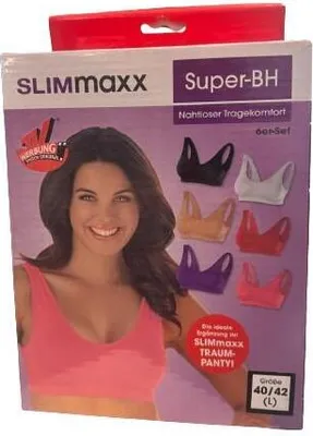 Produktbild von SLIMMAXX Super-BH 6er-Set 40/42 (L)