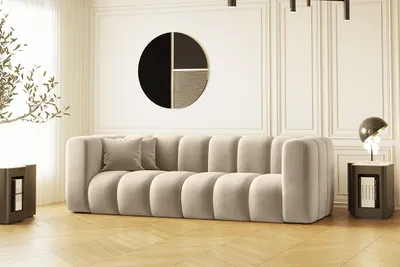 Produktbild von Kaiser Möbel Couch, Dreisitzer-Sofa Grand Modular Stoff Salvador Beige