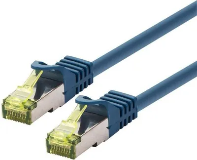 Zdjęcie produktu dla Goobay 94911, 30 m, Cat6a, S/FTP (S-STP), RJ-45, RJ-45, Niebieski