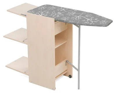 Bügelbrettbezug aus Baumwolle, mehrfarbig, 65 x 120 x 0,5 cm