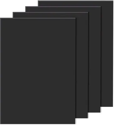 Immagine prodotto di Tappetino antiscivolo in silicone nero 30x21 cm, spessore 1 mm, fai da te