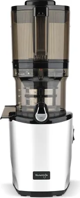 A Kuvings slow juicer is shown against a white background.