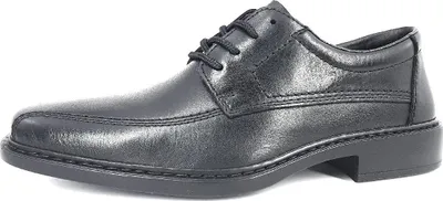 Image de Chaussures de ville Rieker pour hommes, chaussures élégantes à lacets, noires, pour un style professionnel