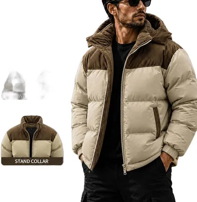 Productafbeelding van Currero Winterjas Heren Khaki XXL