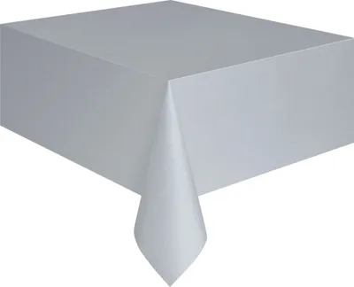Produktbild von Silberfolien-Tischdecke 137x274 cm 1 Stk.