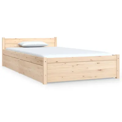 Produktbild von vidaXL Bett mit Schubladen 90x190 cm