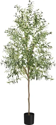 Obrázok produktu pre YOLEO umelý olivovník 210cm umelá rastlina veľká deco 210cm