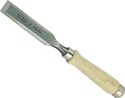 Produktbild von ULMIA Stechbeitel 24 mm 305 mm hellem Holzheft zur Bearbeitung von Holz 164-24