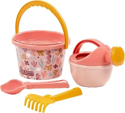 Produktbild von Little Dutch Eimerset 5-​teilig Ocean Dreams Pink
