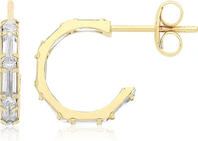 Image de Boucles d'Oreilles Femme Or 375/1000 avec Oxyde de Zirconium - 11mm*2mm; TRS362239KY