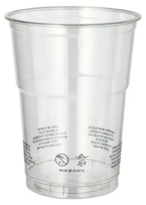 Immagine prodotto di 800 bicchieri Papstar R-PET 0,4 l Ø 9,5 cm, 12,3 cm trasparenti 89549