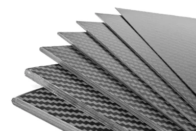 Productafbeelding van Koolstofplaat, 5,0 mm dik, 40x25 cm