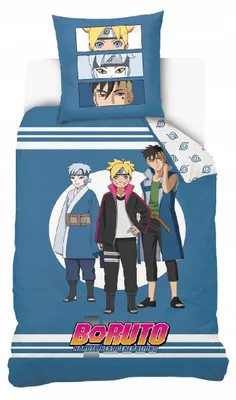 Produktbild von CARBOTEX Boruto Baumwollbettwäsche-Set für Kinder 160x200 cm