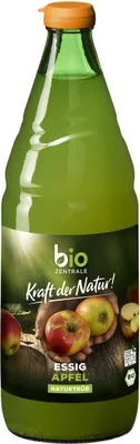 OCET JABŁKOWY 5 % NIEFILTROWANY BEZGLUTENOWY BIO 750 ml - BIO ZENTRALE
