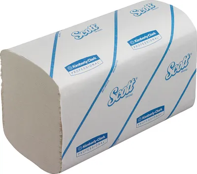 Produktbild von Scott Papierhandtuch 6659 Interfold 1lg. weiß 15x300Bl./Pack.