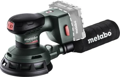 Produktbild von Metabo SXA 18 LTX 125 BL, Schwingschleifer, Schwarz, 10000 RPM, 20000 OPM, 2 mm, 78 dB