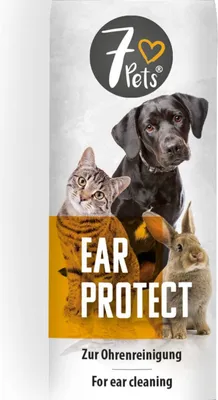 Produktbild von 7Pets Ear protect Ohrenpflege - Für Hunde, Katzen & Kleintiere - 100 ml
