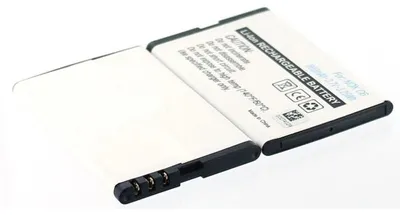 Immagine prodotto di Batteria ricaricabile per Bea-fon SL205 agli ioni di litio, 3,7 V, 1000 mAh, nera.