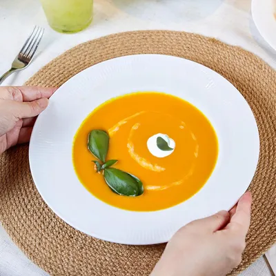 Obrázek produktu pro Festa Italia Hluboký talíř 24 cm bílý, 6 ks