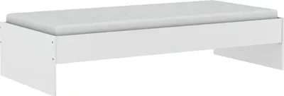 Produktbild von Kinderbett Tidy - 90 x 200 cm - Mattweiß