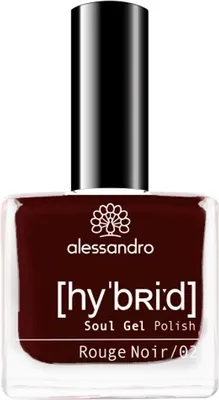 Produktbild von Alessandro Nagellack Hybrid Soul Gel Polish 121 Rouge noir 8 ml