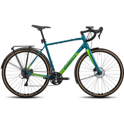 Produktbild von GHOST Road Rage EQ AL blue green/lime green glossy Größe XL