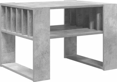 Obrázek produktu pro vidaXL Konferenční stolek betonový šedý 66 x 49,5 x 45 cm materiál na bázi dřeva