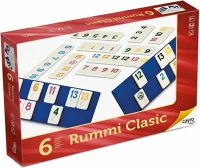 Zdjęcie produktu dla Gra stołowa Rummi Classic Cayro (ES-PT-EN-FR-IT-EN)