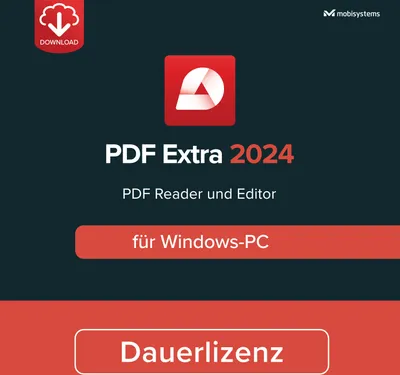 Produktbild von Mobi PDF Extra 2024 Lifetime / 1 PC / Dauerlizenz / Lizenz per E-Mail