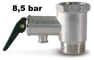 Immagine prodotto di Valvola di sicurezza per bombole con rubinetto di scarico da 3/4"