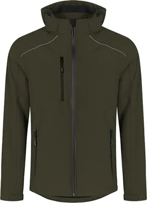Produktbild von Promodoro 7860 | MenŽs Warm Softshell Jacket Wasserdicht Winddicht - Farbe: Khaki - Größe: S