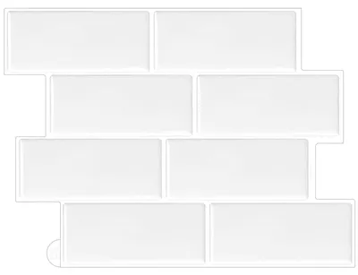 Produktbild von Selbstklebende Fliesenaufkleber – Set mit 10 Stück für Küche und Badezimmer