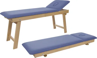 Produktbild von Therapieliege Tiziano Natur Massageliege Massagebank Praxisliege, 65 cm