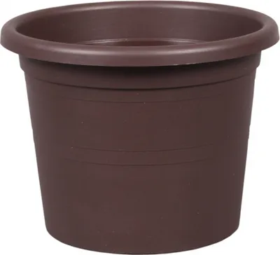 Immagine prodotto di Vaso da fiori SAKURA in plastica marrone d14cm