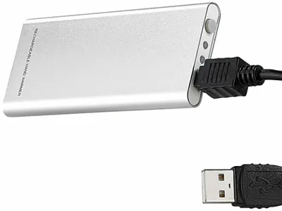 Obrázok produktu pre infactory USB ohrievač vreciek ohrievač rúk ohrievač vreciek nohavíc s dobíjacou batériou ohrievač vreciek
