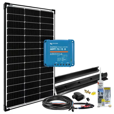 Produktbild von Offgridtec  mPremium+ L 100W 12V MPPT Caravan Solaranlage