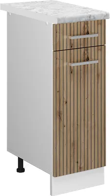 Obrázek produktu pro Spodní skříňka kuchyňské linky Vicco R-Line Řemeslný dub 30 cm s pracovní deskou, Model 49172