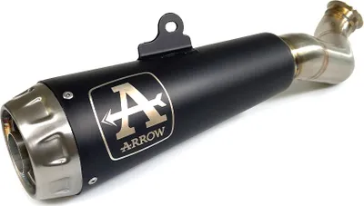 Image de ARROW Échappement DARK PRO-RACE pour Husqvarna Vitpilen 701 2018-, acier inoxydable noir