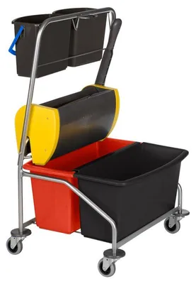 Produktbild von VERMOP Nasswischwagen Twixter inkl. 2x6 L | 1 Stück