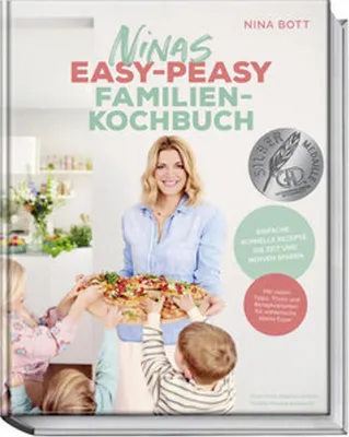 Produktbild von Ninas easy-peasy Familienkochbuch