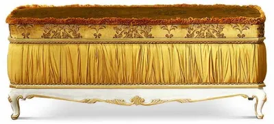 Zdjęcie produktu dla Casa Padrino luksusowa ława w stylu barokowym 125,5 cm - Meble w stylu barokowym - Wyprodukowano we Włoszech