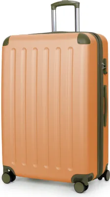 Obrázok produktu pre HAUPTSTADTKOFFER Spree - Veľký kufor rozšíriteľný XL trolley holdall pojazdný kufor na odbavenie cestovný kufor 4 dvojité kolieska, TSA, 75 cm, 119 L, Marille