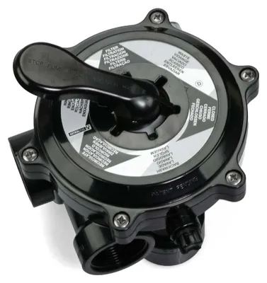 Produktbild von 6-Wege-Ventilsatz R 11/2'' schwarz, Flachventil