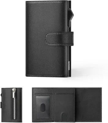 Obrázek produktu pro Elegantní peněženka s ochranou proti RFID – moderní – černá