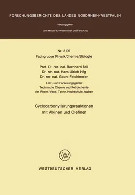 Obrázek produktu pro Cyclocarbonylierungsreaktionen mit Alkinen und Olefinen