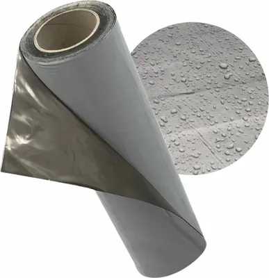 Produktbild von Ultiness Selbstklebende Alu Dachfolie – Dachpappe wetterfest, UV-beständig, Ideal für alle Dächer, 5x1m - Silbergrau 31931-08